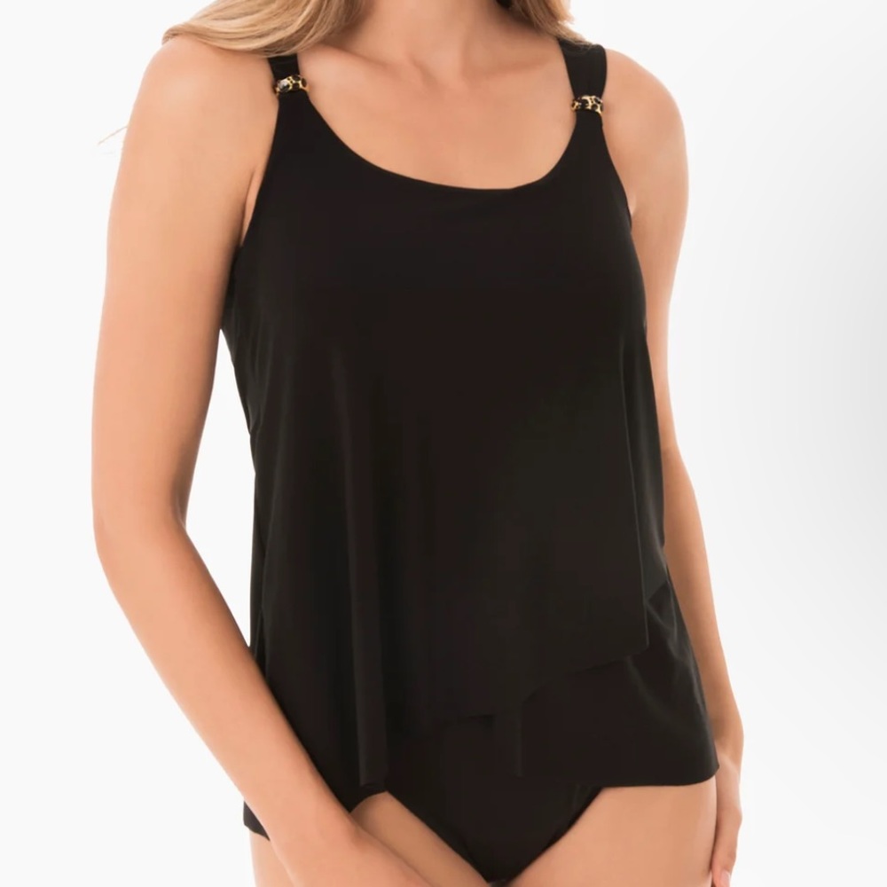 Miraclesuit Tankini in Dazzle, size 14, NWT!